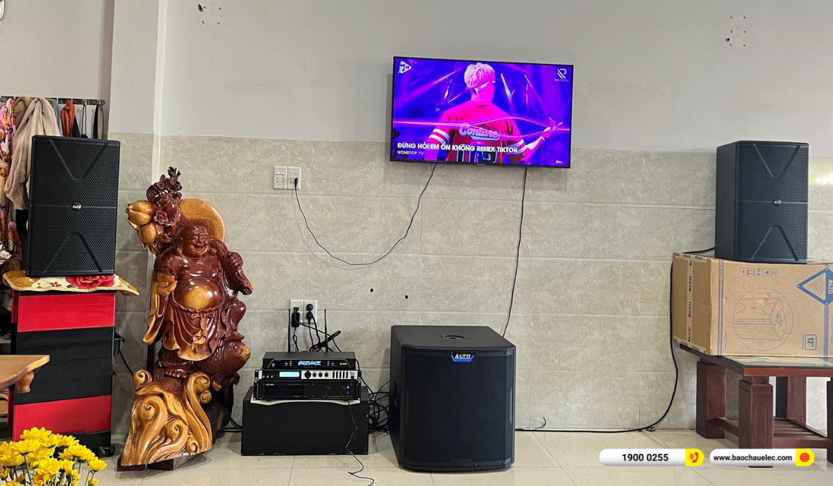 Lắp đặt dàn karaoke Alto gần 44tr cho anh Hùng tại Đắk Lắk