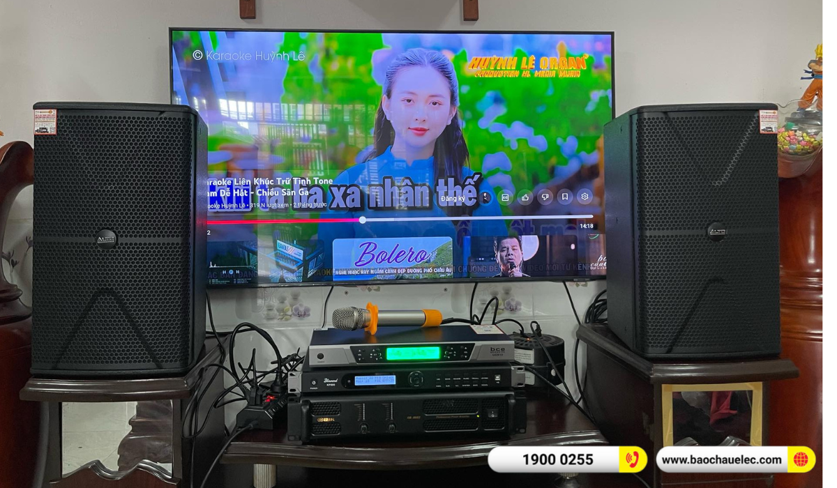 Lắp đặt dàn karaoke Alto hơn 26tr cho anh Kiên tại Đồng Nai