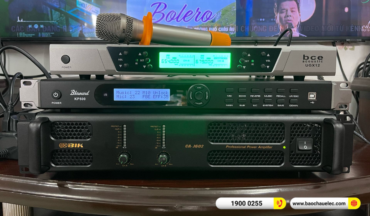 Lắp đặt dàn karaoke Alto hơn 26tr cho anh Kiên tại Đồng Nai