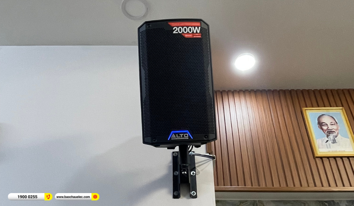 Lắp đặt dàn karaoke Alto hơn 34tr cho anh Hảo tại TP HCM