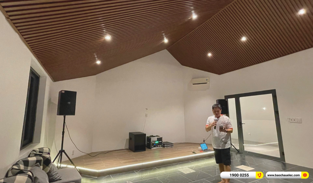 Lắp đặt dàn karaoke Alto hơn 52tr cho anh Thăng tại Vĩnh Long