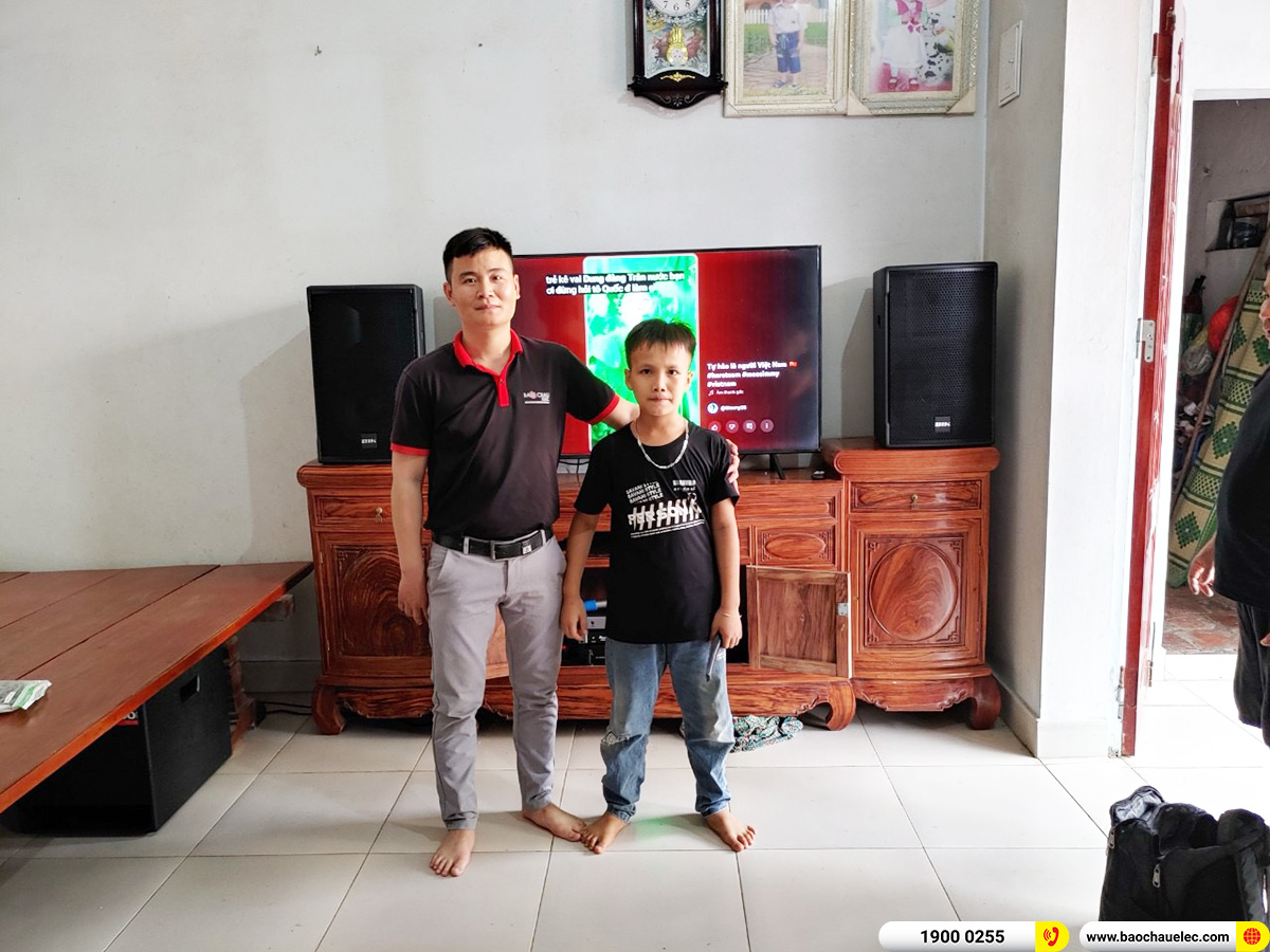 Lắp đặt dàn karaoke BIK gần 38tr cho anh Bình ở Thanh Hóa