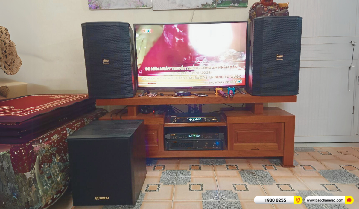 Lắp đặt dàn karaoke BIK gần 43tr cho anh Điệp tại Hà Nội