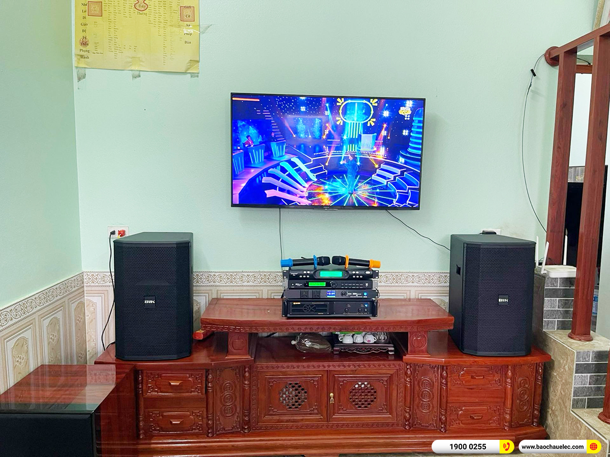 Lắp đặt dàn karaoke BIK hơn 42tr cho anh Dương ở Thanh Hóa