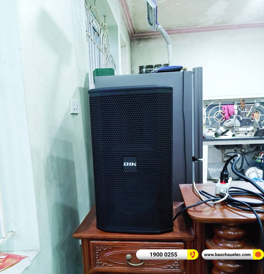 Lắp đặt dàn karaoke BIK gần 47tr cho anh Hải ở Thanh Hóa