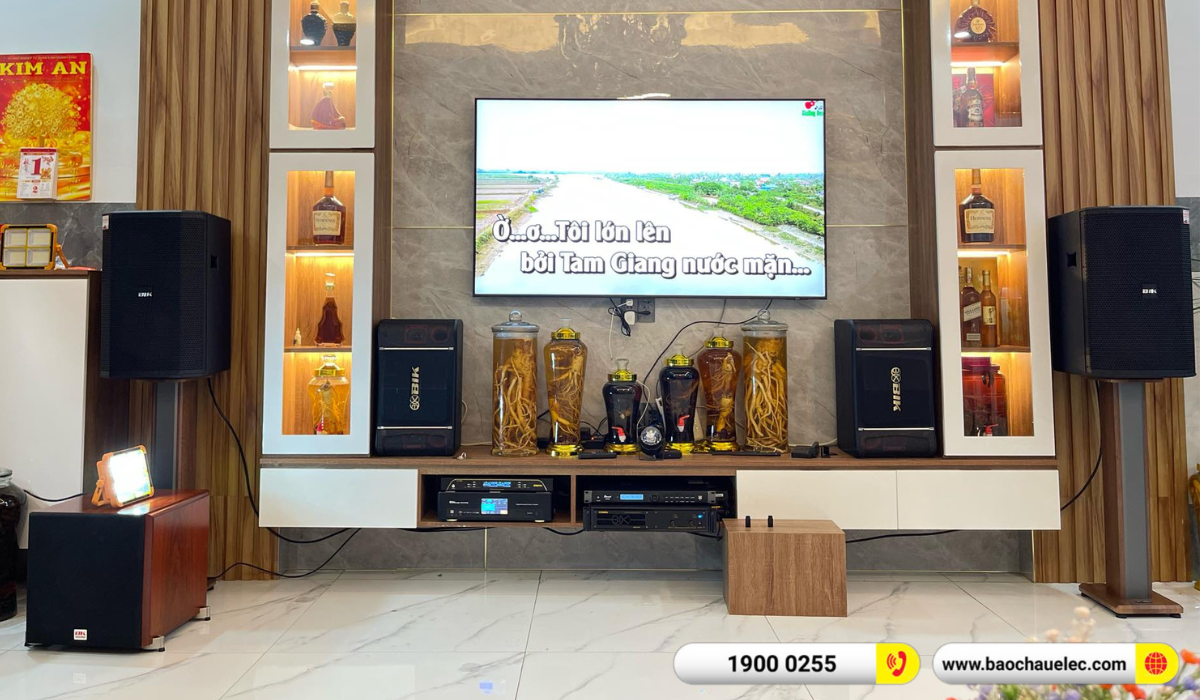 Lắp đặt dàn karaoke BIK hơn 32tr cho anh Hiếu tại Vũng Tàu