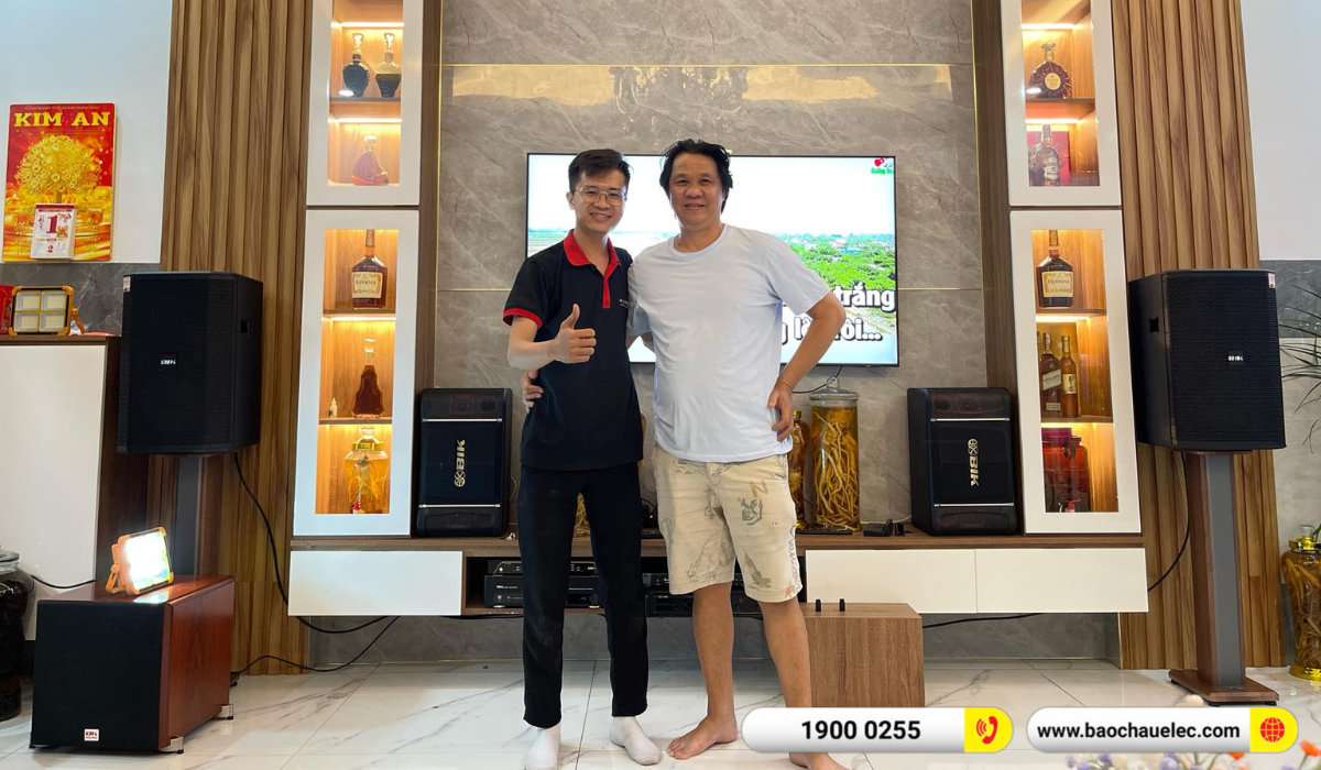 Lắp đặt dàn karaoke BIK hơn 32tr cho anh Hiếu tại Vũng Tàu