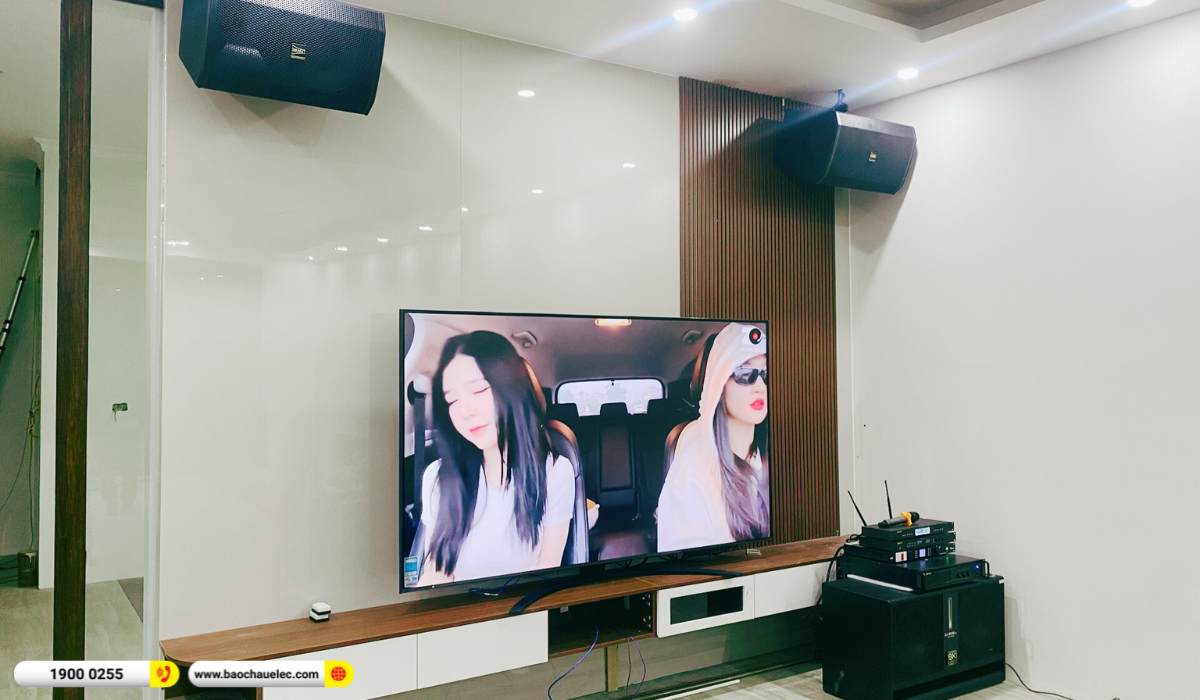 Lắp đặt dàn karaoke BIK hơn 52tr cho anh Hoàng tại Thái Bình