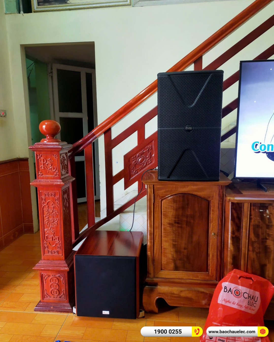 Lắp đặt dàn karaoke BIK hơn 22tr cho anh Khuê tại Bắc Ninh