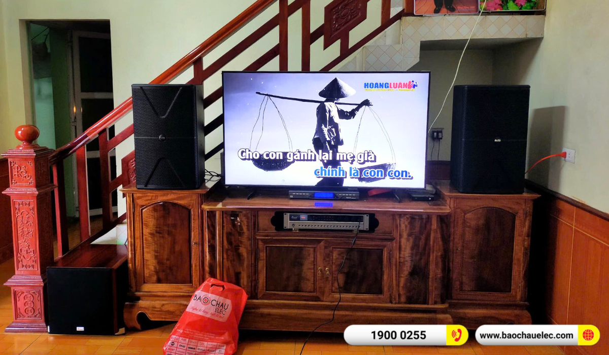 Lắp đặt dàn karaoke BIK hơn 22tr cho anh Khuê tại Bắc Ninh 