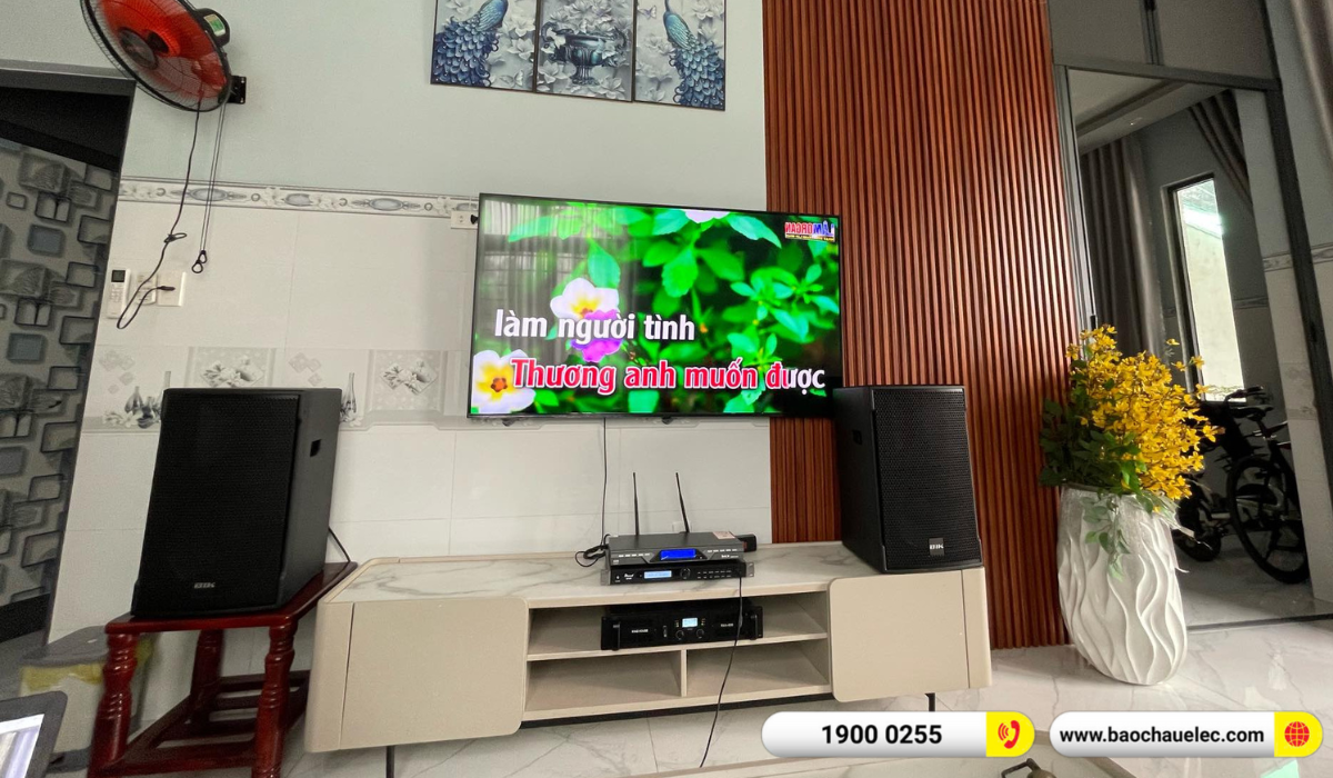 Lắp đặt dàn karaoke BIK hơn 28tr cho anh Lương tại Kiên Giang