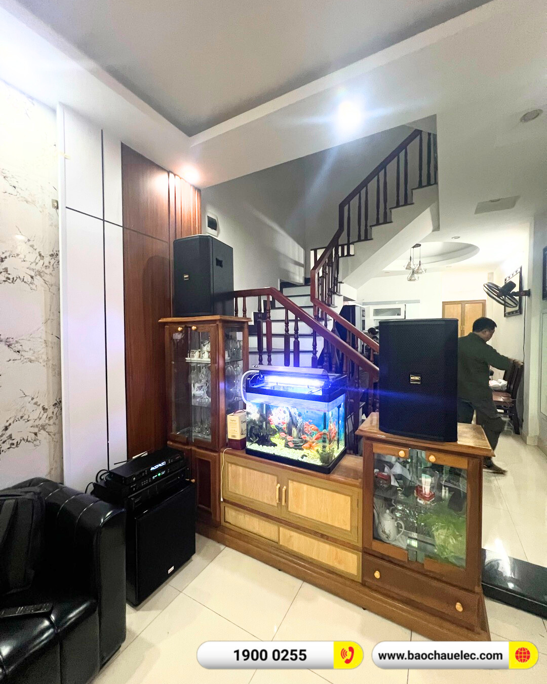 Lắp đặt dàn karaoke BIK hơn 42tr cho anh Minh tại Hải Phòng