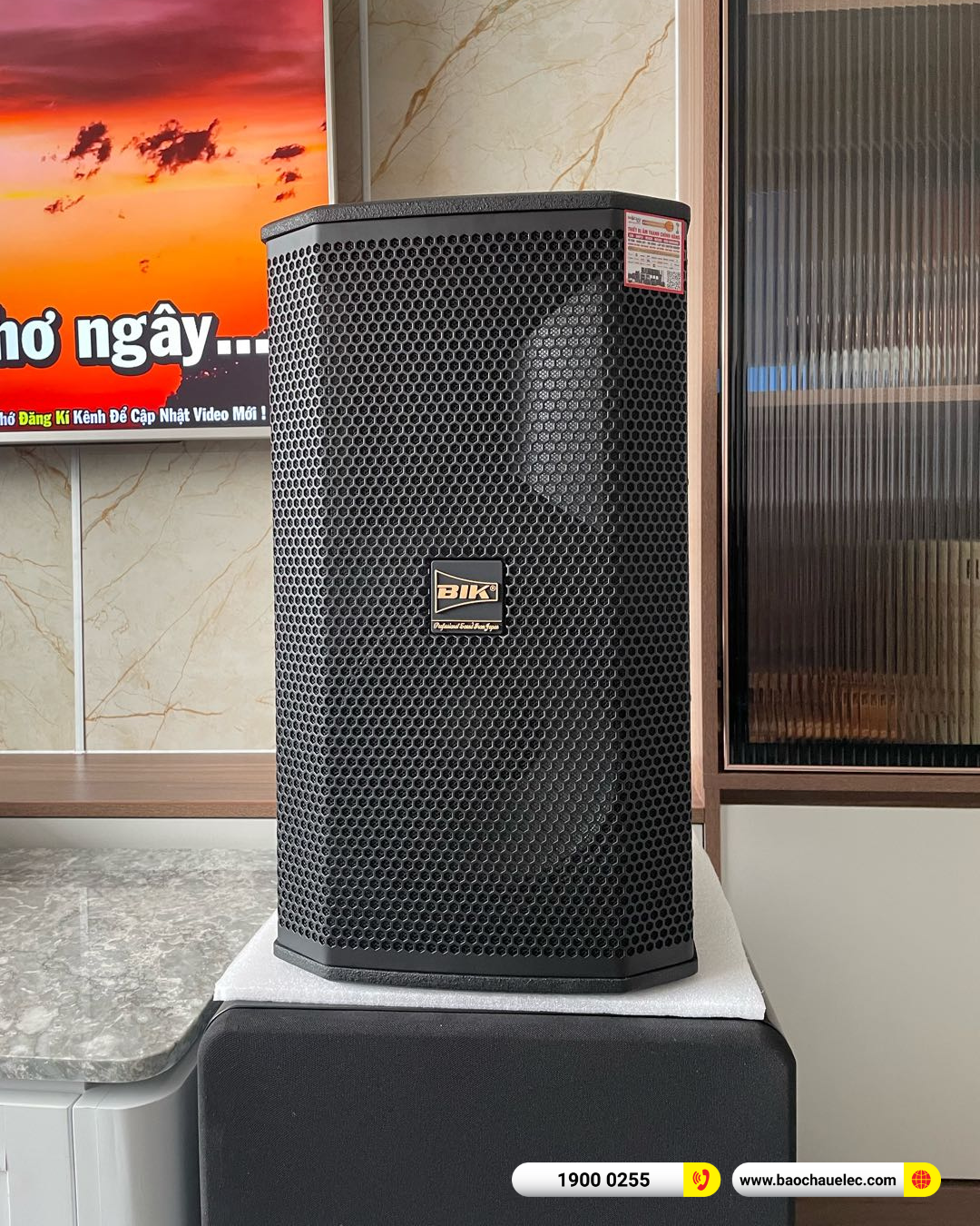 Lắp đặt dàn karaoke BIK gần 29tr cho anh Nhuận tại TP HCM