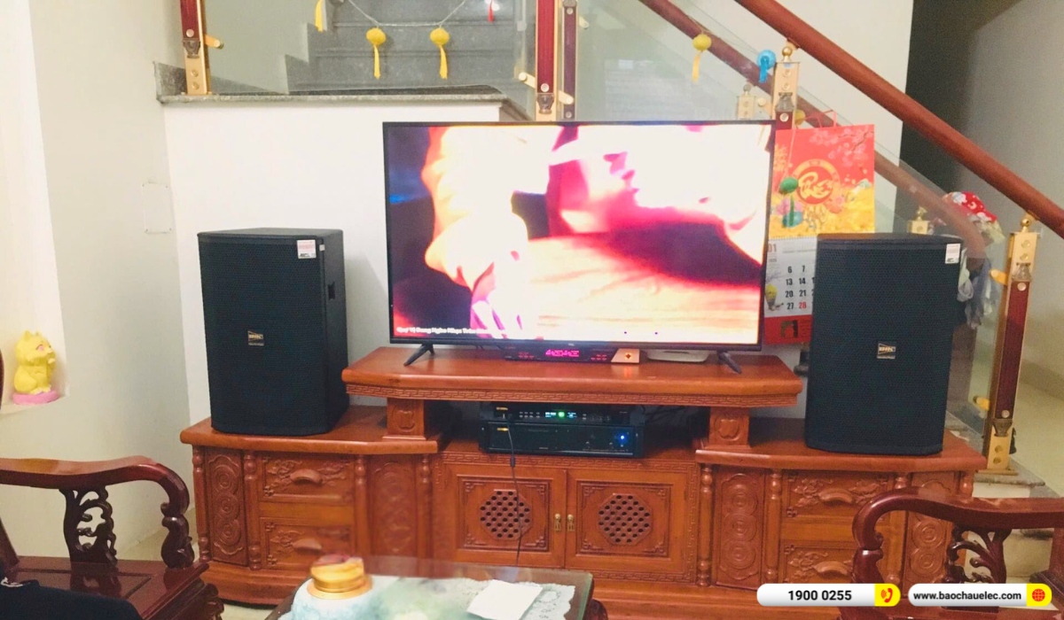 Lắp đặt dàn karaoke BIK gần 38tr cho anh Quân tại Bắc Ninh