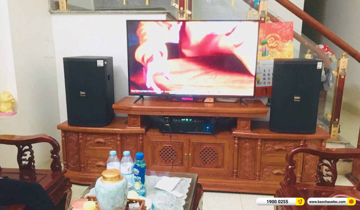 Lắp đặt dàn karaoke BIK gần 38tr cho anh Quân tại Bắc Ninh