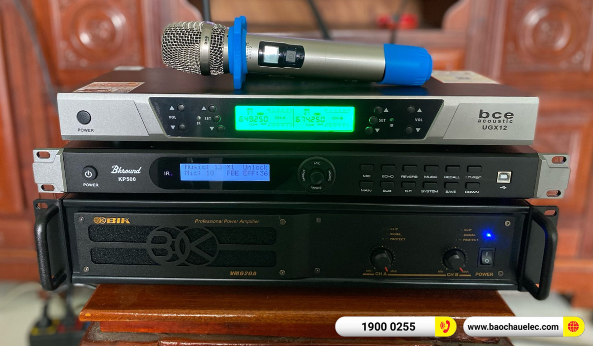 Lắp đặt dàn karaoke BIK hơn 30tr cho anh Thắng tại Đồng Nai