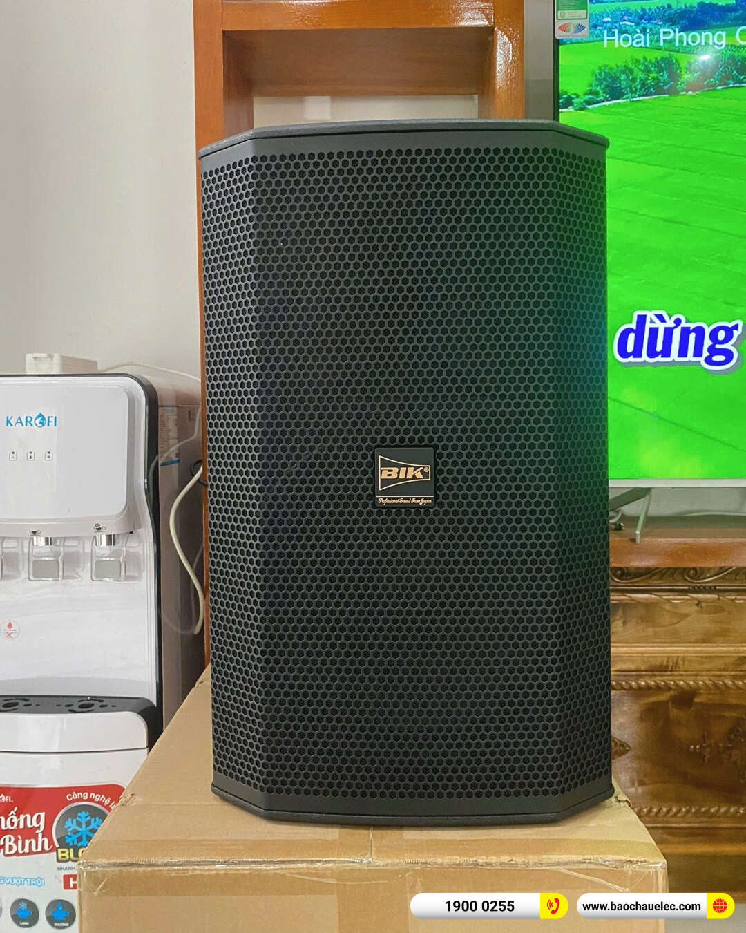 Lắp đặt dàn karaoke BIK hơn 44tr cho anh Thắng tại Thanh Hóa