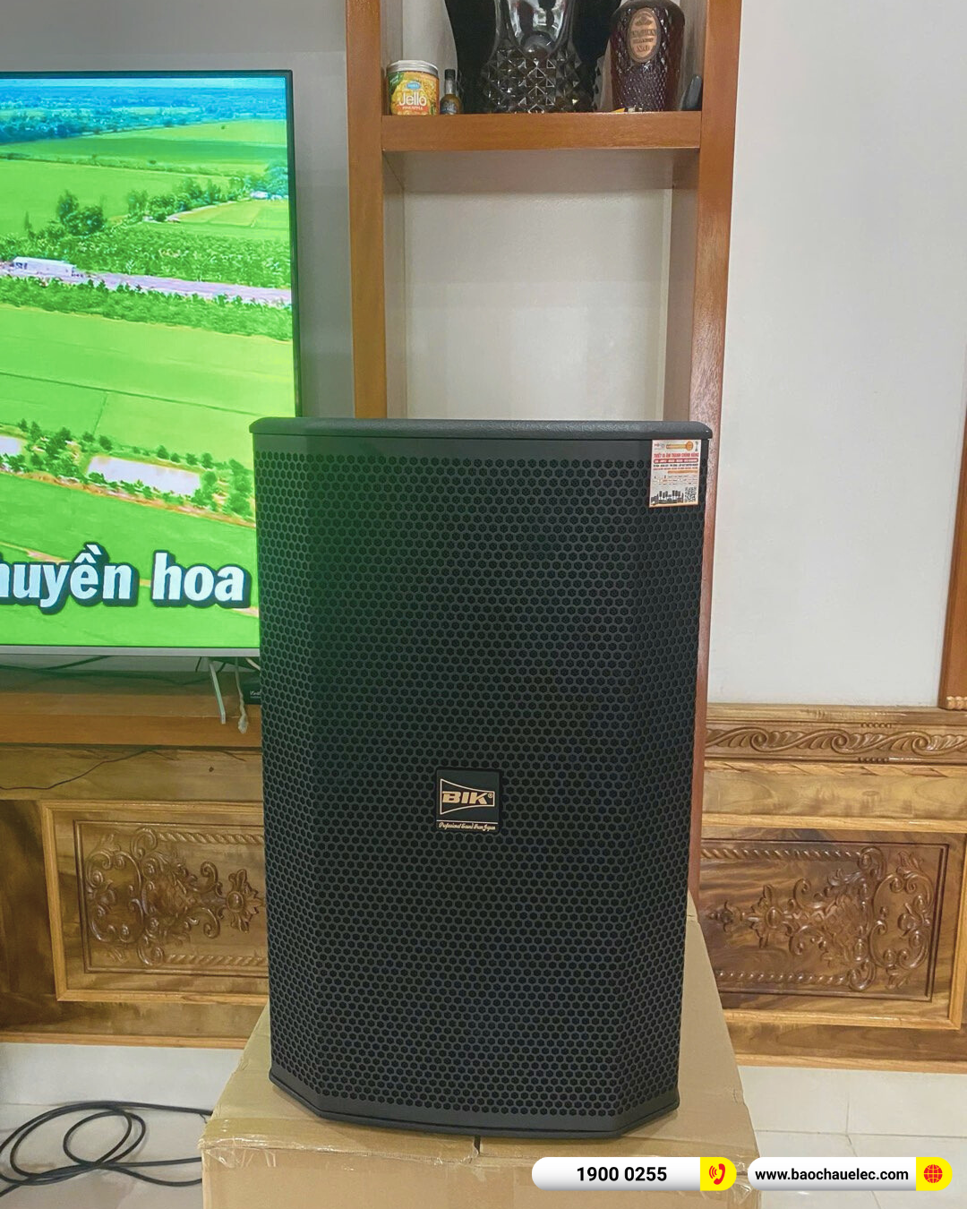 Lắp đặt dàn karaoke BIK hơn 44tr cho anh Thắng tại Thanh Hóa