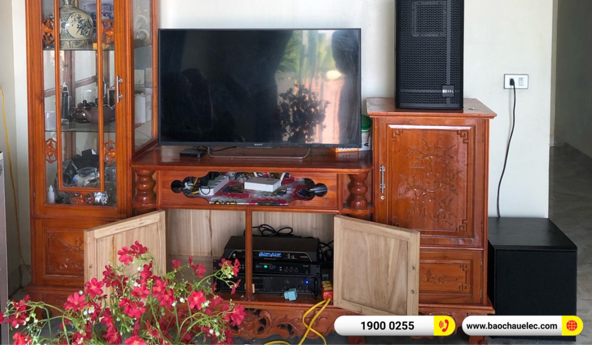 Lắp đặt dàn karaoke BIK hơn 40tr cho anh Thành tại Phú Thọ