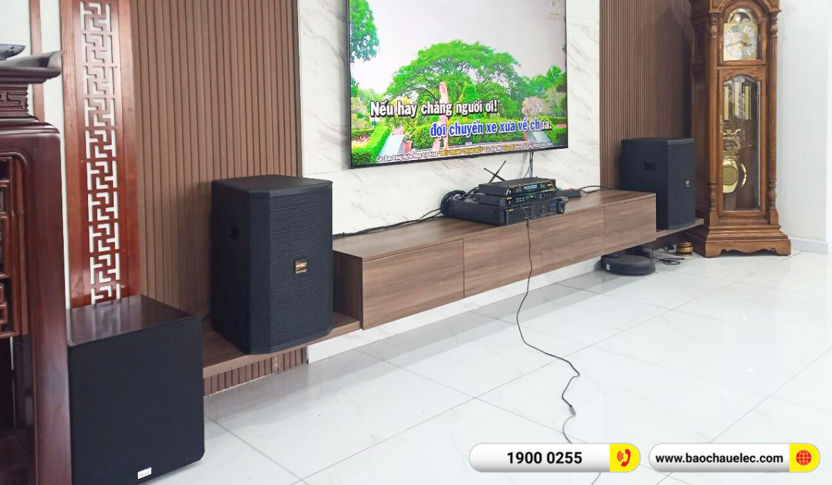 Lắp đặt dàn karaoke BIK hơn 41tr cho anh Thích tại Hà Nội