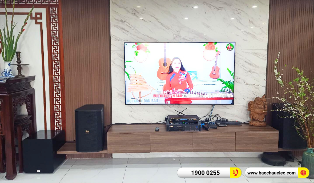 Lắp đặt dàn karaoke BIK hơn 41tr cho anh Thích tại Hà Nội