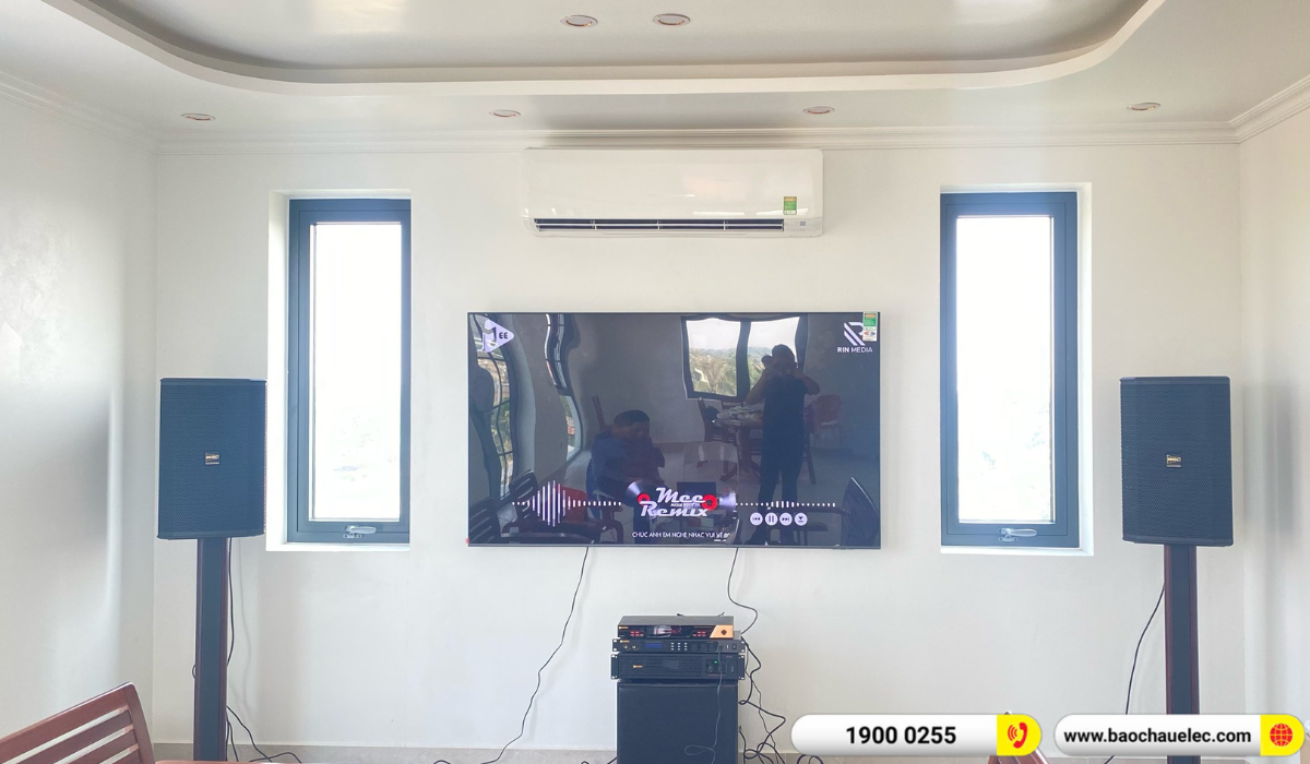 Lắp đặt dàn karaoke BIK hơn 52tr cho anh Thọ tại Hải Phòng