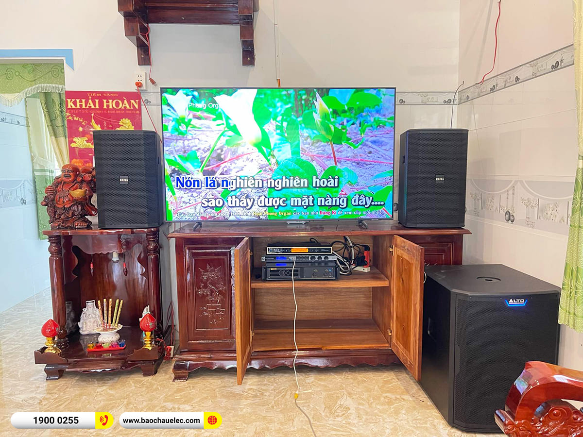Lắp đặt dàn karaoke BIK gần 53tr cho anh Trường ở Hậu Giang
