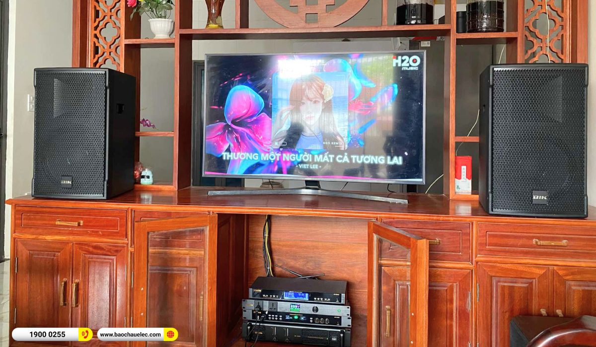Lắp đặt dàn karaoke BIK gần 45tr cho anh Trường tại Hà Nội
