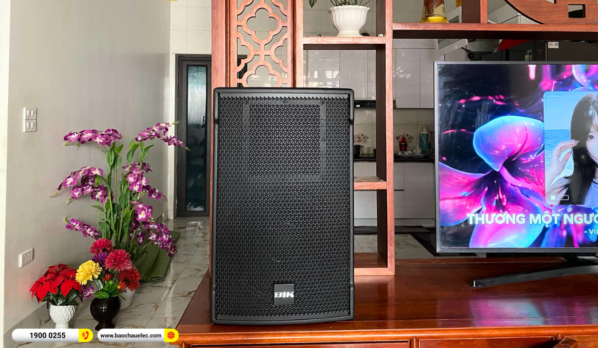 Lắp đặt dàn karaoke BIK gần 45tr cho anh Trường tại Hà Nội