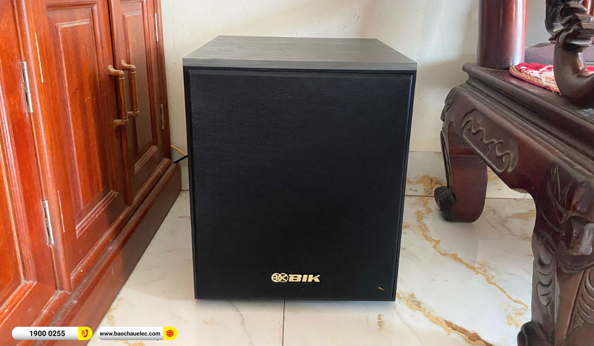 Lắp đặt dàn karaoke BIK gần 45tr cho anh Trường tại Hà Nội