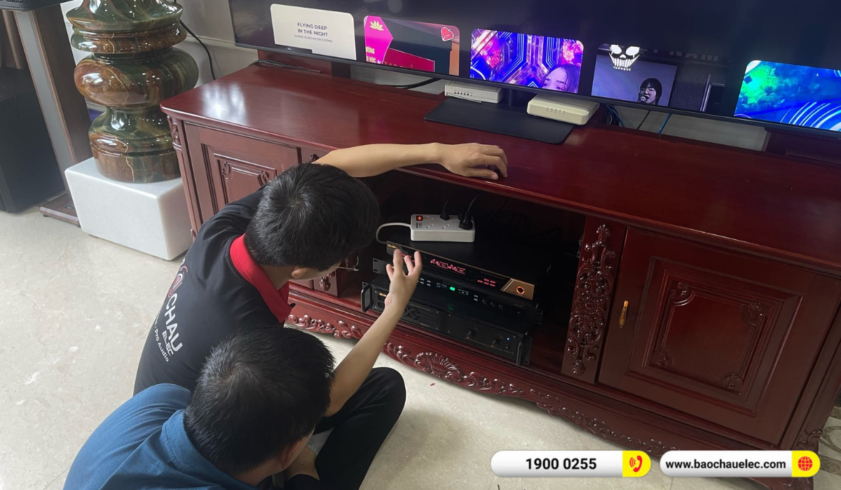 Lắp đặt dàn karaoke Bik hơn 48tr cho anh Vững tại Đồng Nai