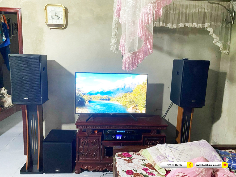 Lắp đặt dàn karaoke BIK hơn 34tr cho bác Phúc ở Thanh Hóa