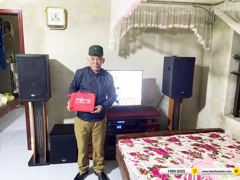 Lắp đặt dàn karaoke BIK hơn 34tr cho bác Phúc ở Thanh Hóa