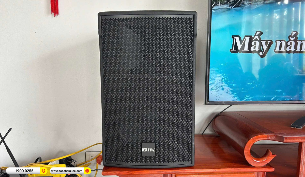 Lắp đặt dàn karaoke BIK gần 45tr cho bác Thuyết tại Bắc Giang