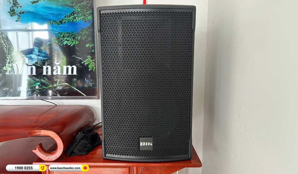 Lắp đặt dàn karaoke BIK gần 45tr cho bác Thuyết tại Bắc Giang