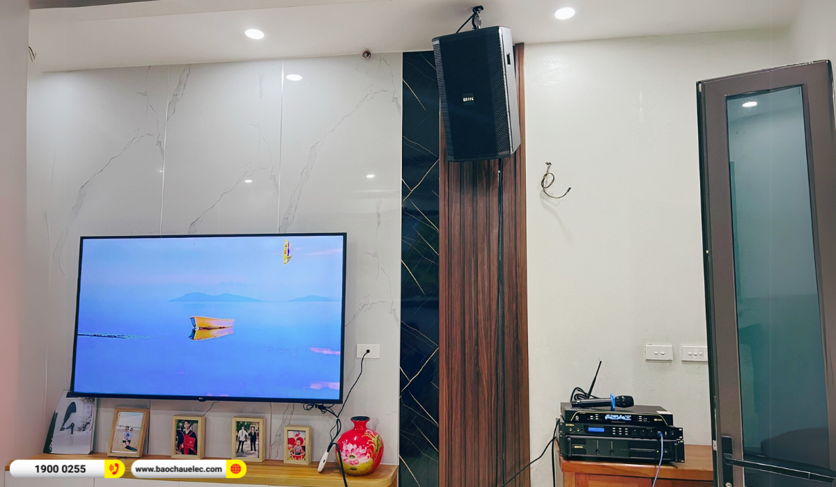 Lắp đặt dàn karaoke BIK hơn 33tr cho chị Liên tại Hà Nội