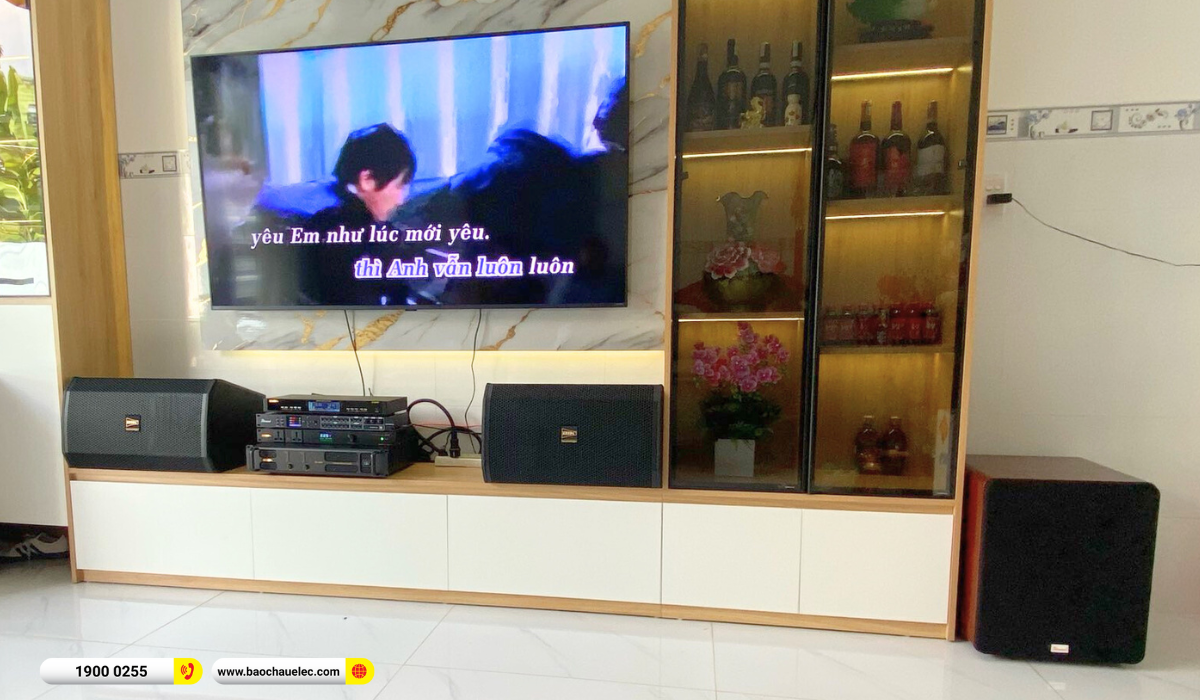 Lắp đặt dàn karaoke BIK gần 39tr cho chị Loan tại TP HCM