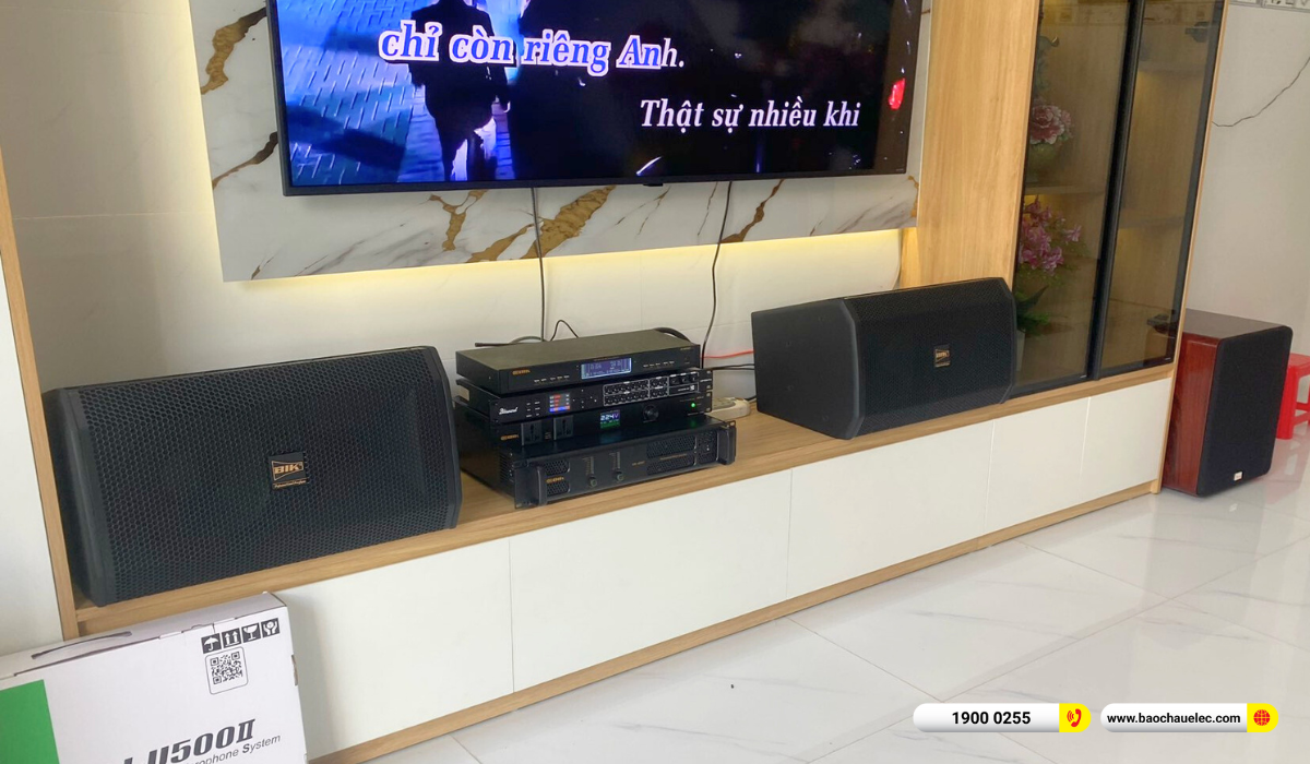 Lắp đặt dàn karaoke BIK gần 39tr cho chị Loan tại TP HCM