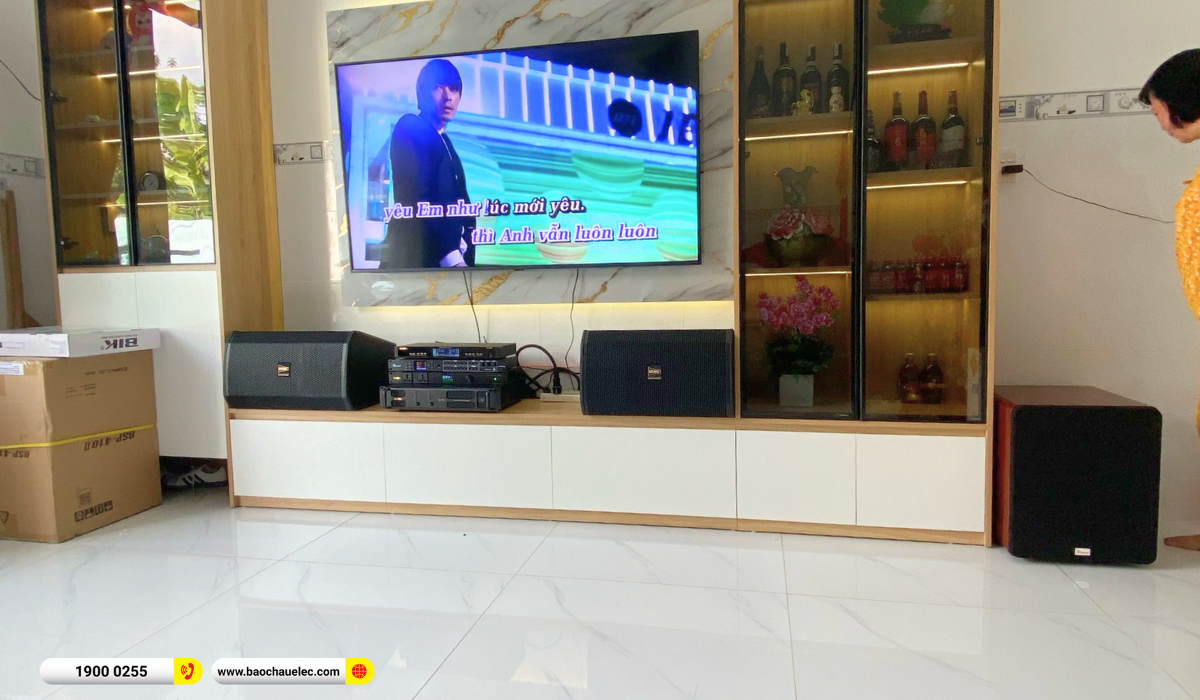 Lắp đặt dàn karaoke BIK gần 39tr cho chị Loan tại TP HCM