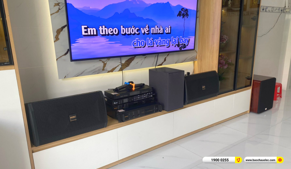 Lắp đặt dàn karaoke BIK gần 39tr cho chị Loan tại TP HCM