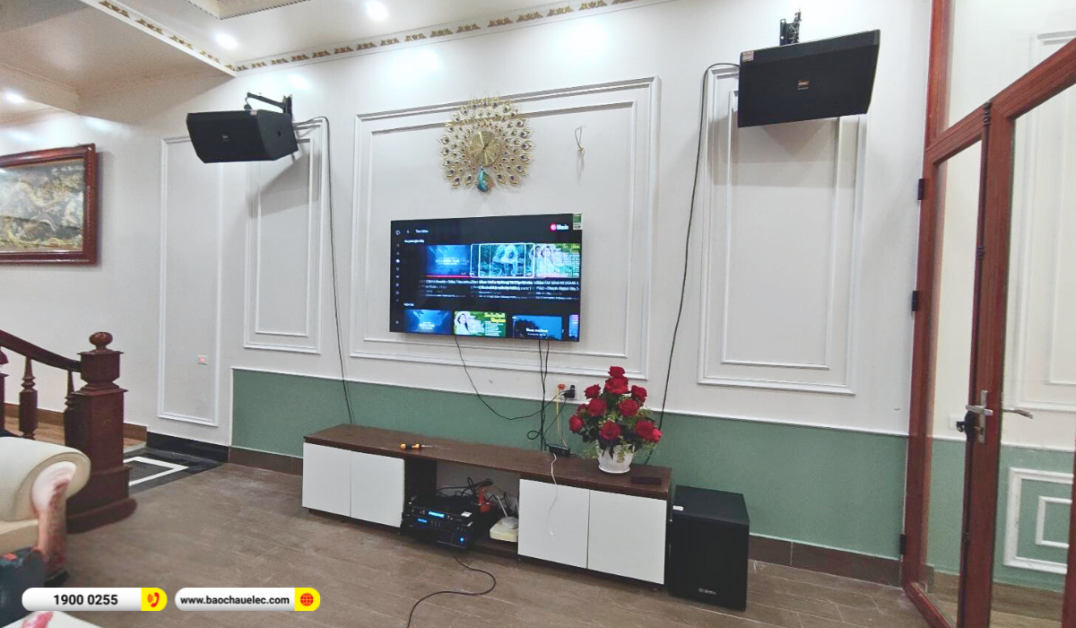 Lắp đặt dàn karaoke BIK gần 45tr cho chị Nhuần tại Thái Bình
