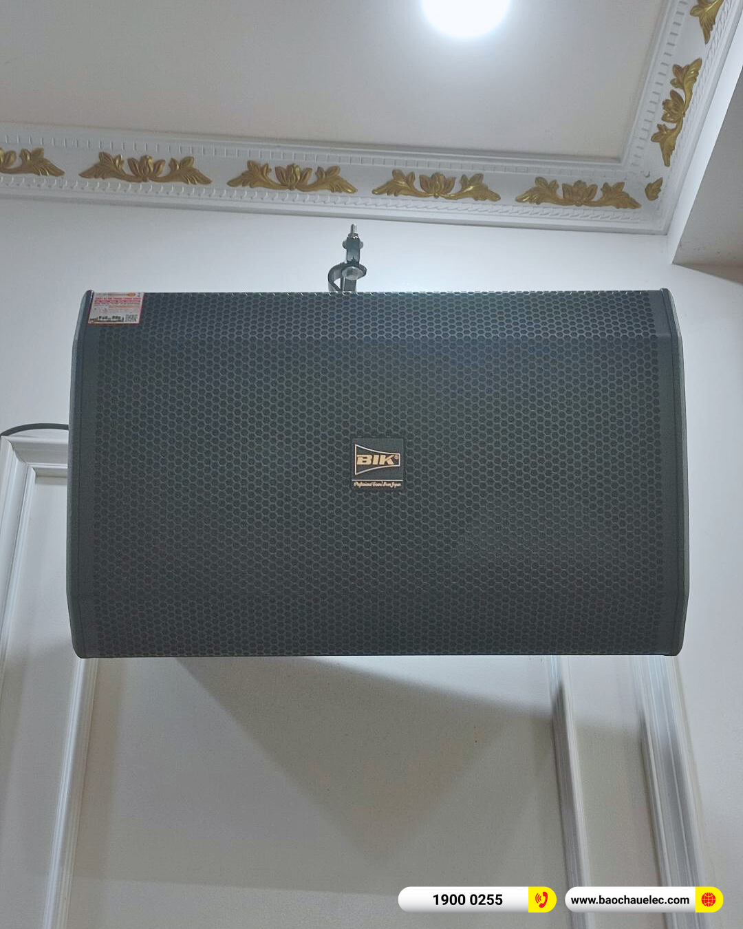 Lắp đặt dàn karaoke BIK gần 45tr cho chị Nhuần tại Thái Bình