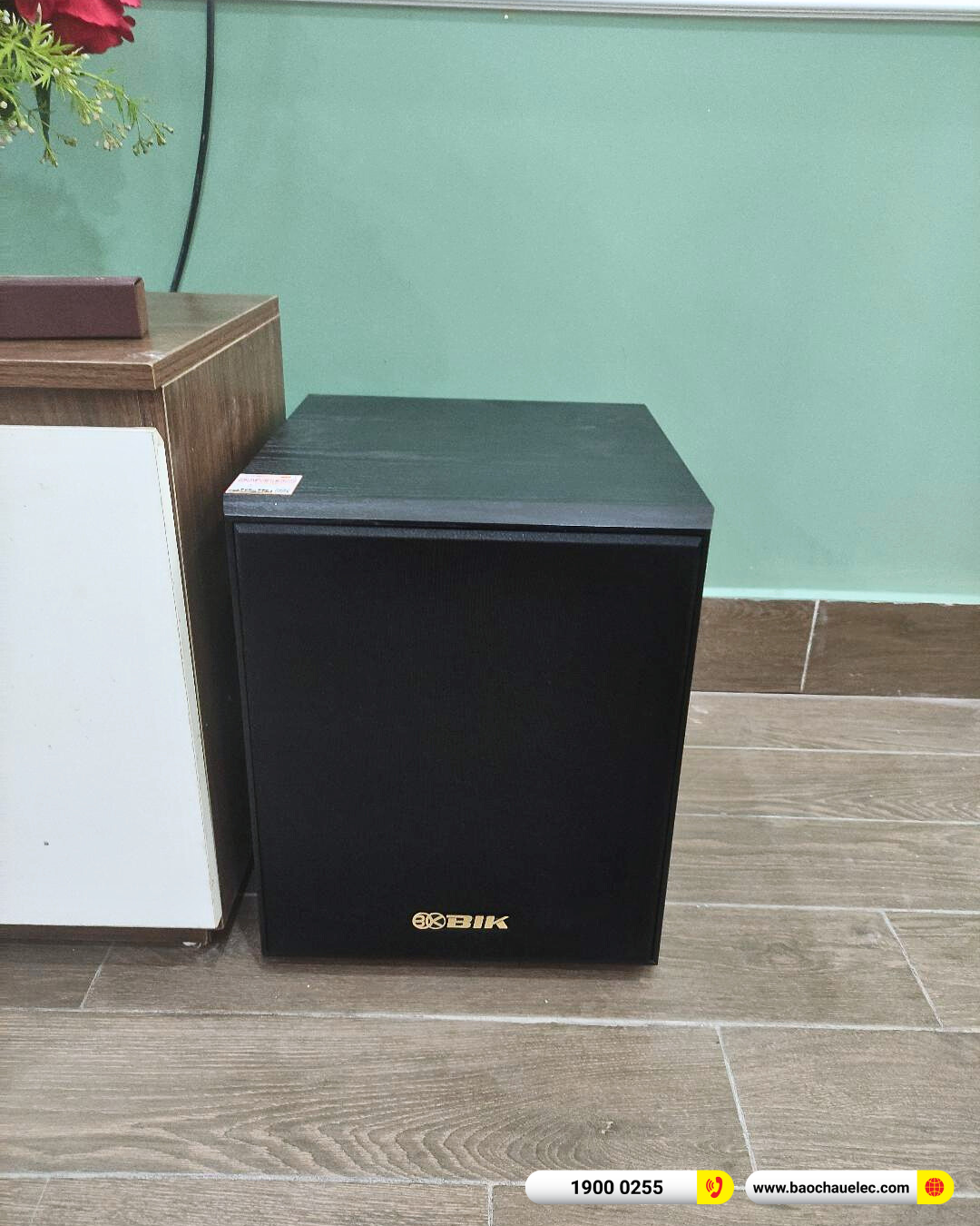 Lắp đặt dàn karaoke BIK gần 45tr cho chị Nhuần tại Thái Bình