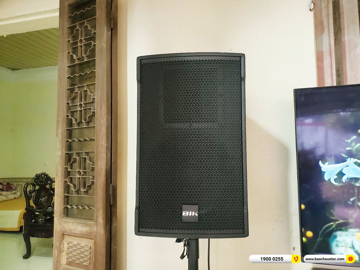 Lắp đặt dàn karaoke BIK gần 27tr cho chú Dũng ở Hà Nội 