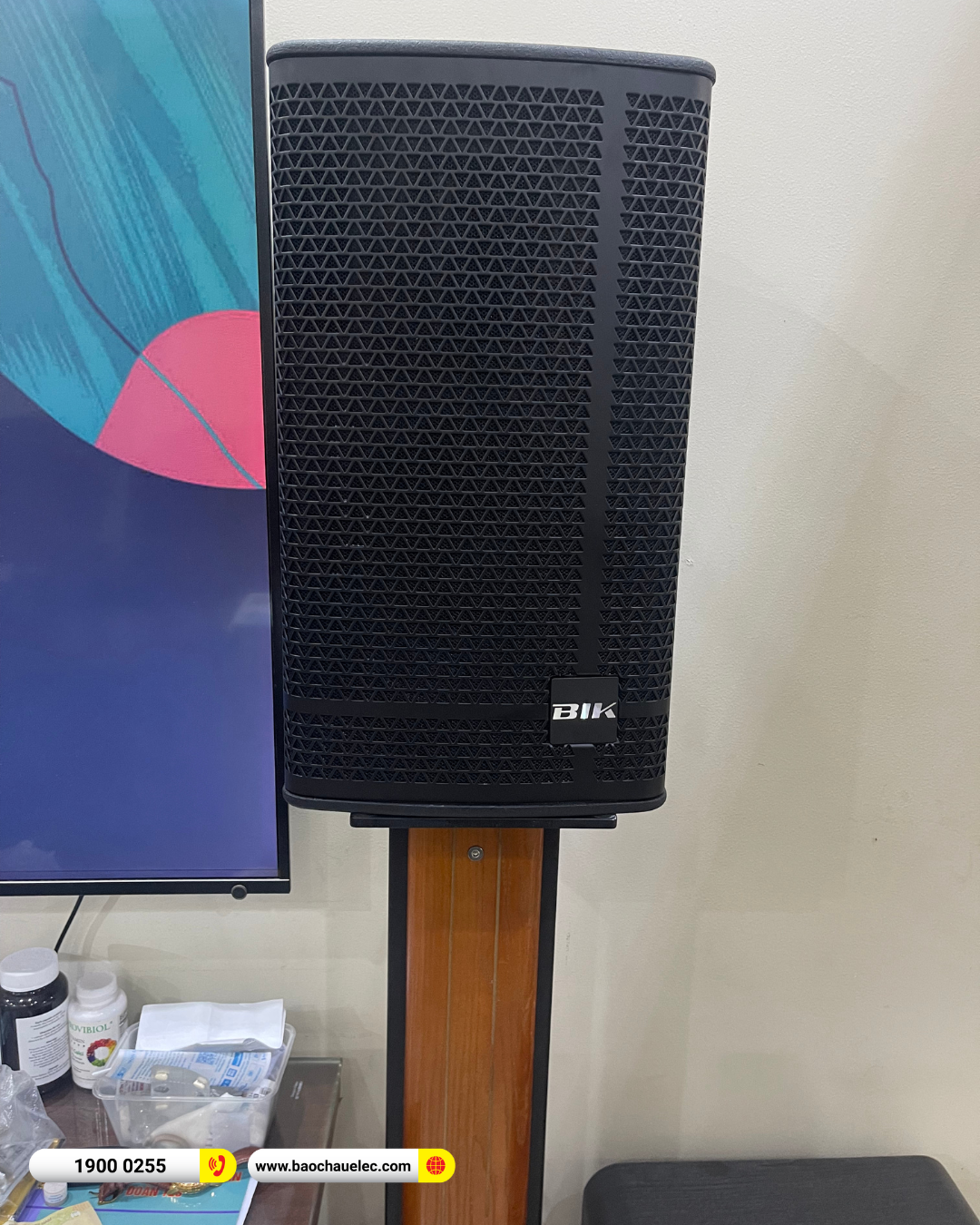 Lắp đặt dàn karaoke BIK hơn 48tr cho anh Chiến tại Thủ Đức