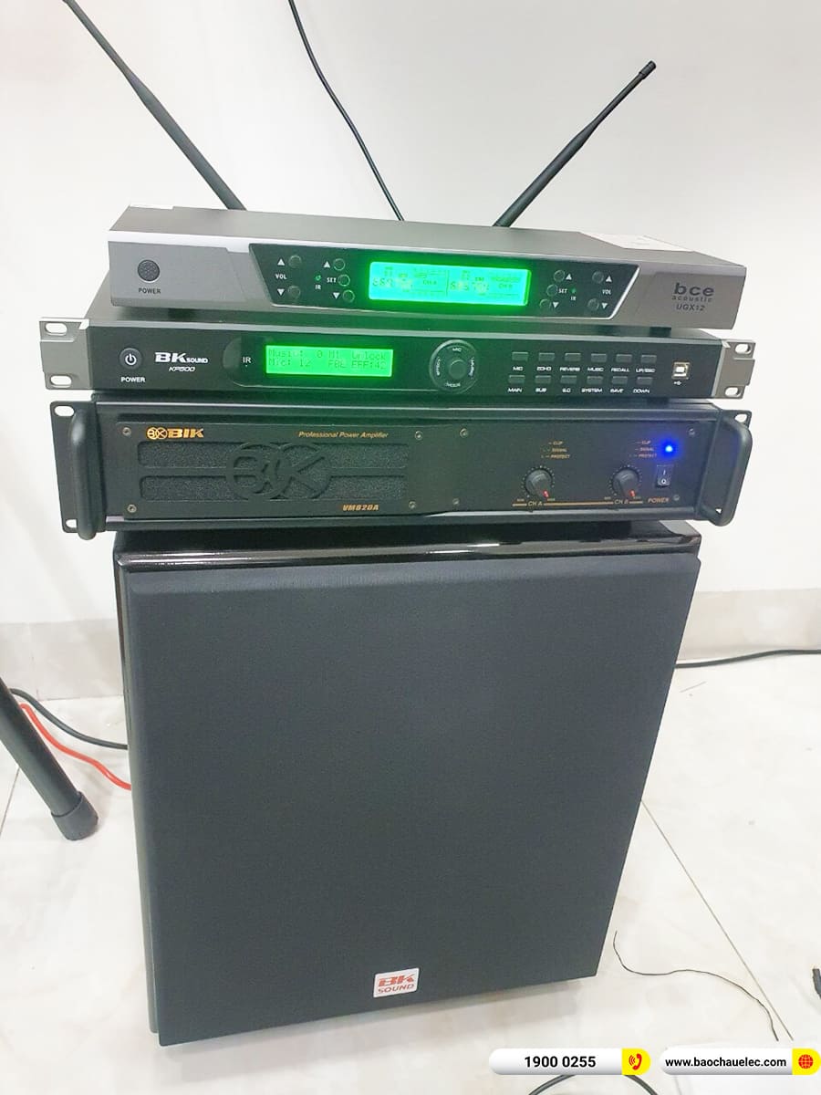 Lắp đặt dàn karaoke BMB hơn 53tr cho anh Cử ở TPHCM
