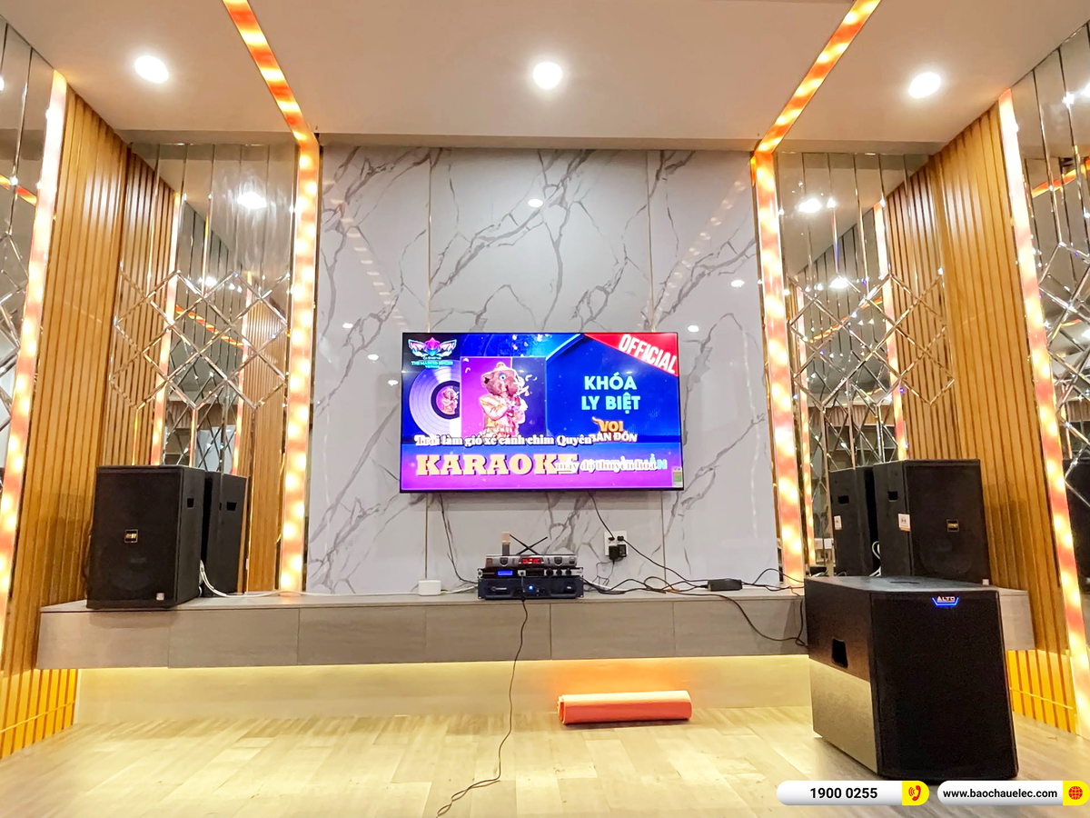 Lắp đặt dàn karaoke BMB hơn 70tr cho anh Phi ở Vĩnh Long