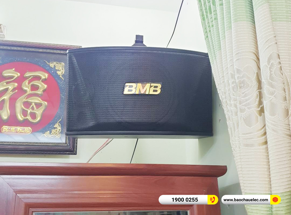 Lắp đặt dàn karaoke BMB hơn 26tr cho anh Thắng ở TPHCM