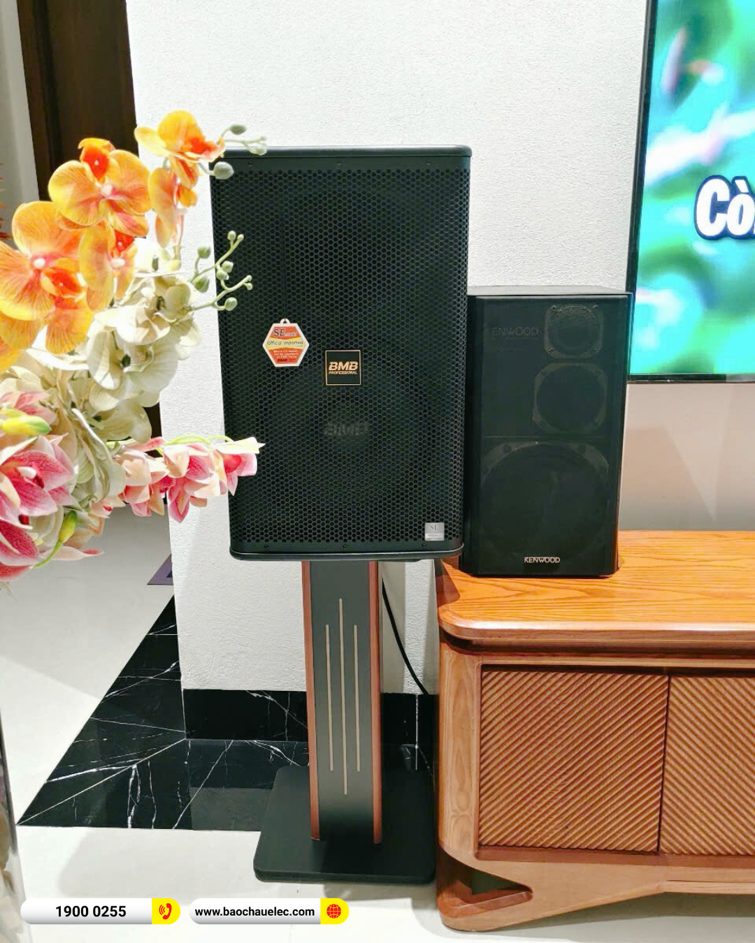 Lắp đặt dàn karaoke BMB gần 65 triệu cho anh Thường tại Thanh Hóa