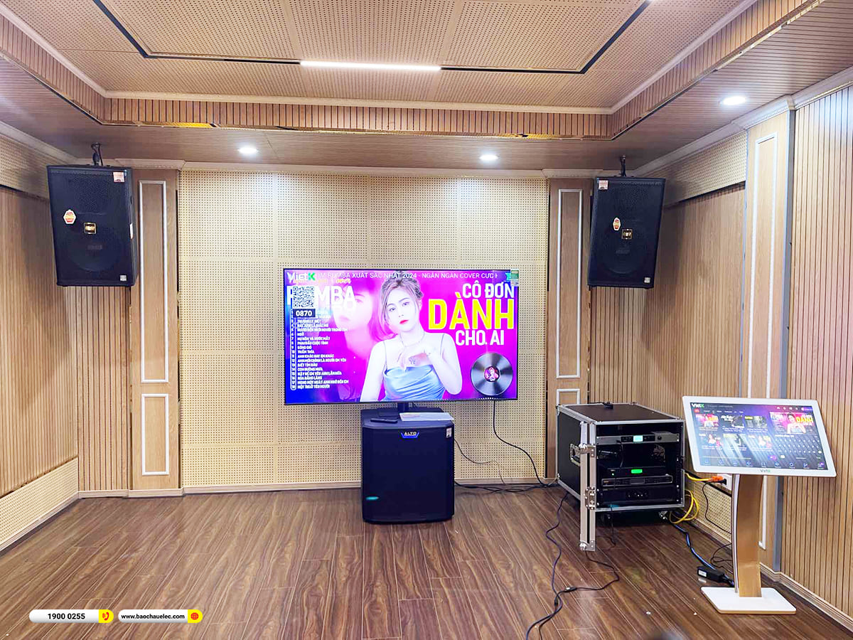 Lắp đặt dàn karaoke BMB hơn 113tr cho anh Toàn ở Hà Nội